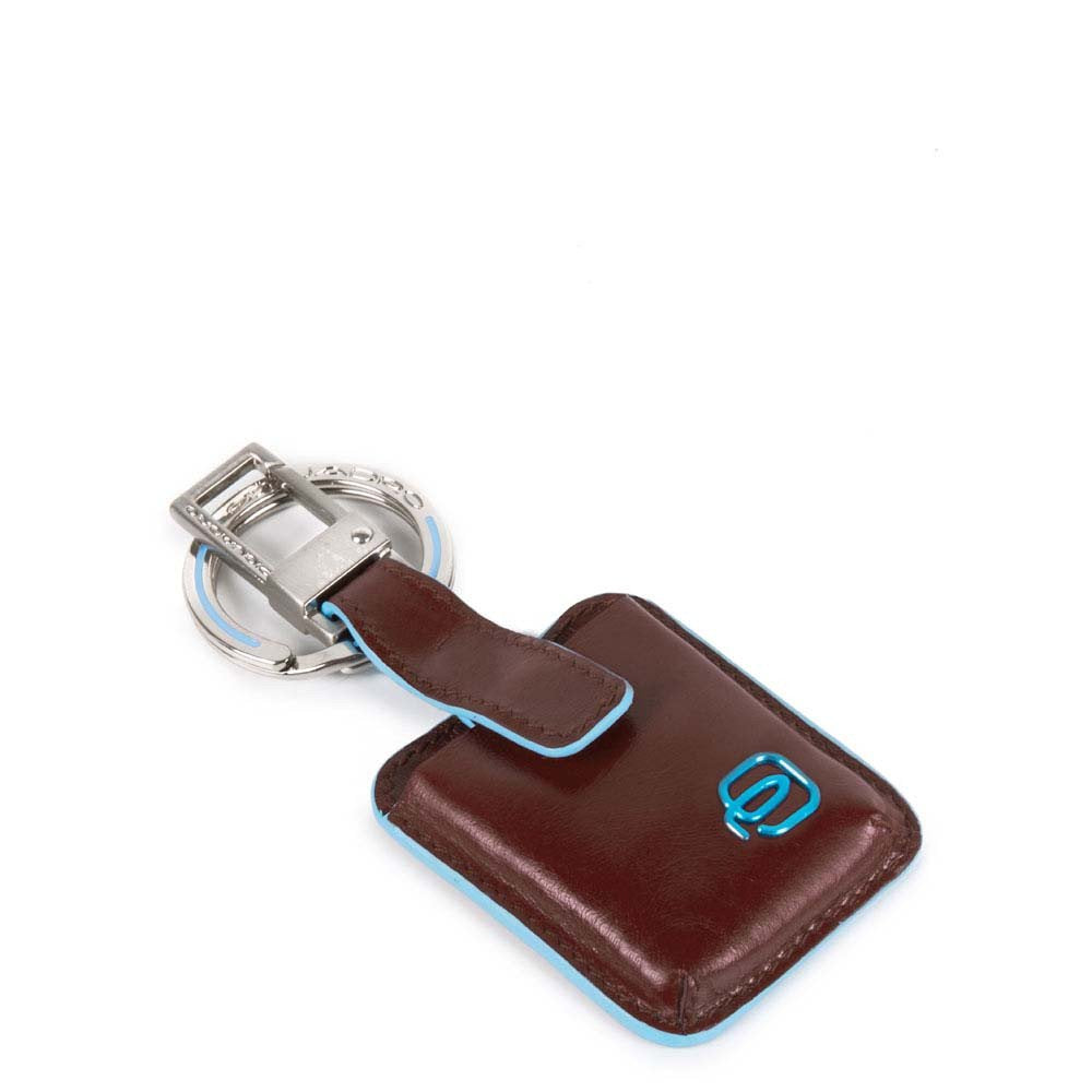 PIQUADRO KEY RING WITH CONNEQUE AC3954B2 MAHOGANY