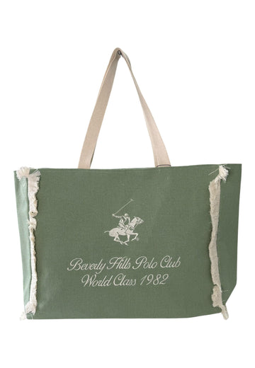 BORSA DA MARE GRANDE BEVERLY HILLS POLO CLUB BH-4570 VERDE