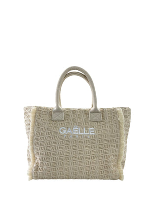 BORSA A SPALLA CORTA GAELLE GAACW03178 BEIGE