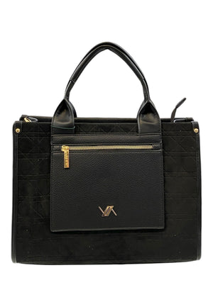 BORSA PICCOLA A MANO E TRACOLLA DONNA VERDE 16-0008165 NERO