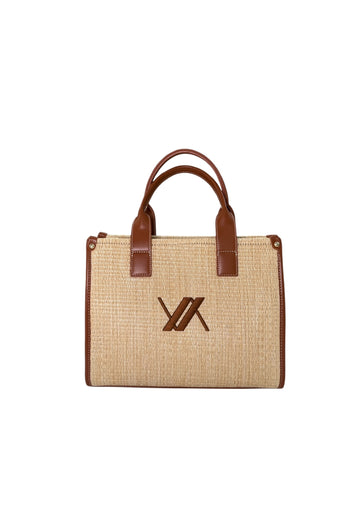 BORSA GRANDE A MANO DONNA VERDE 16-0008529 CAMMELLO