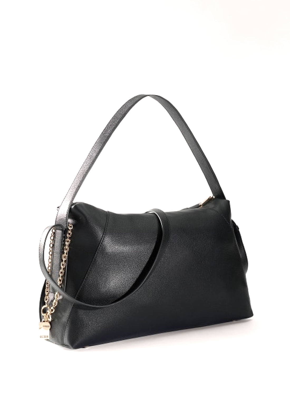 BORSA A SPALLA DONNA GUESS DEVON BG974518 BLACK