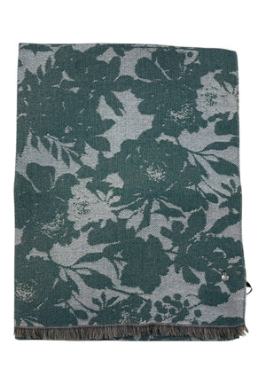 SCIARPA DONNA YNOT FLOWER FLO-101F6 TEAL