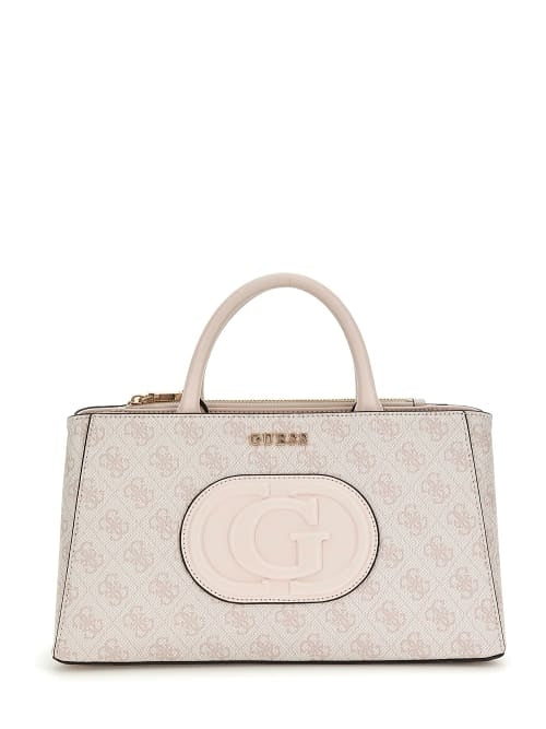 BORSA GUESS DONNA ECO MIETTA ESG951305 DOVE LOGO-STONE