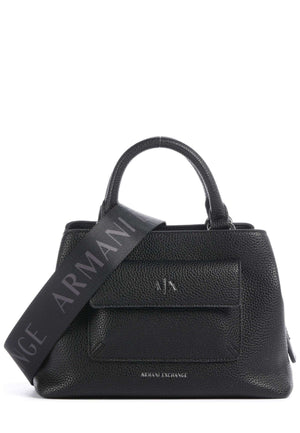 BORSA A MANO E TRACOLLA MINI ARMANI EXCHANGE XW001546 AF17019 UC001 BLACK
