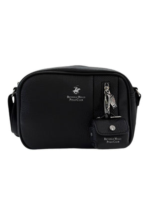 BORSA CAMERA BAG TRACOLLINA DONNA BEVERLY HILLS POLO CLUB BH-4565 NERO