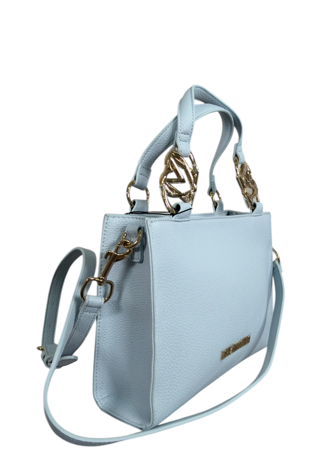 BORSA A MANO E TRACOLLA LOVE MOSCHINO JC4006PP1OLB CELESTE