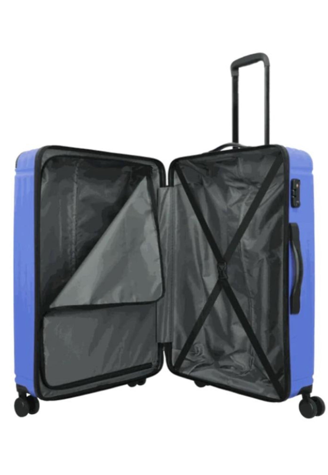VALIGIA TROLLEY GRANDE TRAVELITE CRUISE L 72649 BLU 77 CM