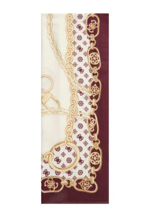 PASHMINA GUESS DONNA  AW5464POL03 BURGUNDY