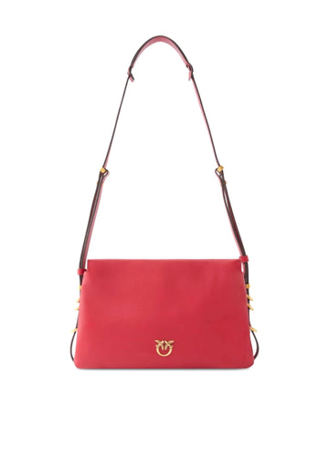 BORSA PINKO TRIPLET MINI VITELLO 105883 A0QO OA4Q ROSSO LAMPONE