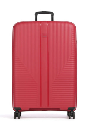VALIGIA TROLLEY RIGIDO GRANDE TRAVELITE AIR STRIPE 7000349-10 ROSSO