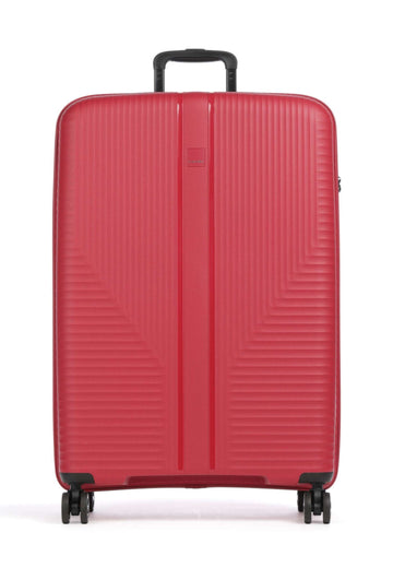 VALIGIA TROLLEY RIGIDO GRANDE TRAVELITE AIR STRIPE 7000349-10 ROSSO
