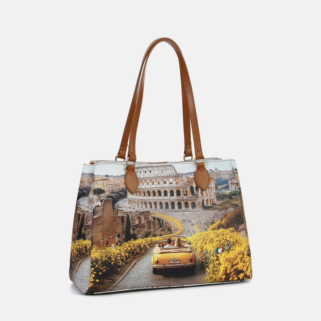 BORSA A SPALLA 3 SCOMPARTI YNOT YES-594S6 SUNSHINE ROME