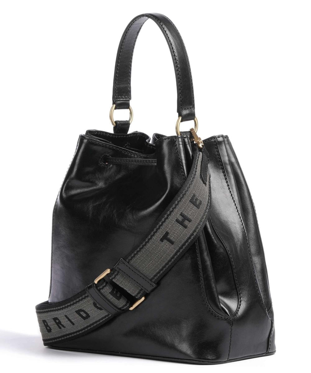 THE BRIDGE FIAMMETTA BUCKET BAG 04301401 30 BLACK