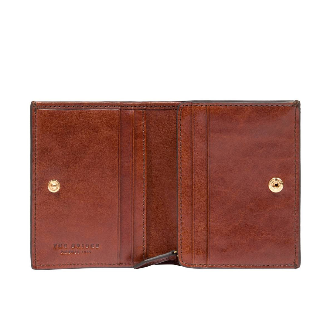 PORTAFOGLIO DONNA PICCOLO THE BRIDGE LUCREZIA 01802401 14 MARRONE