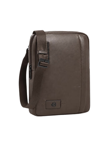 BORSELLO TRASVERSALE UOMO PIQUADRO CA1816W137 TESTA DI MORO