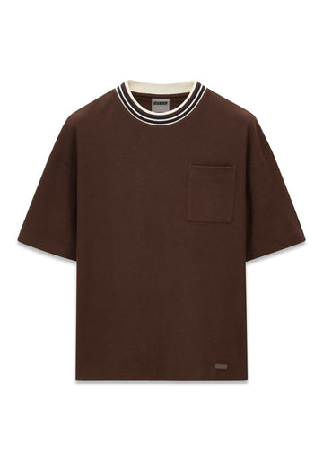 MAGLIA T-SHIRT UOMO GUESS Z6BI03K6533 G1DL BROWN