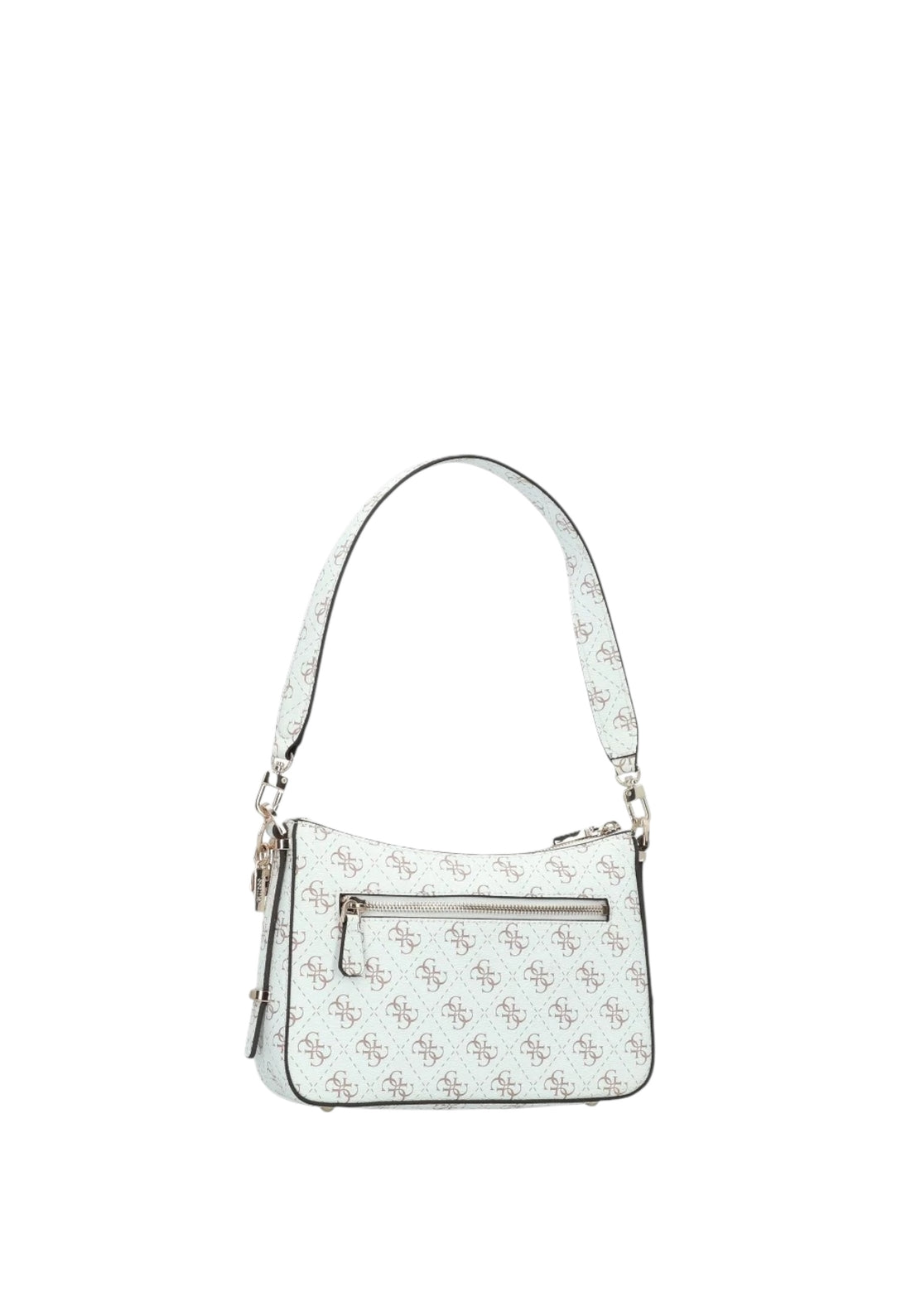 BORSA DONNA GUESS ECO ERICA EQG951018 CREAM LOGO