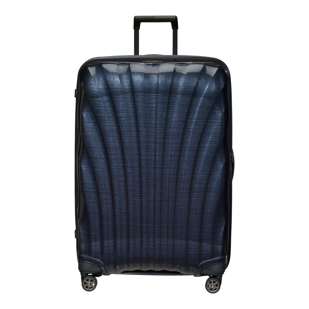 SAMSONITE C-LITE LARGE HARD CASE TROLLEY 122861 MIDNIGHT BLUE 75 CM