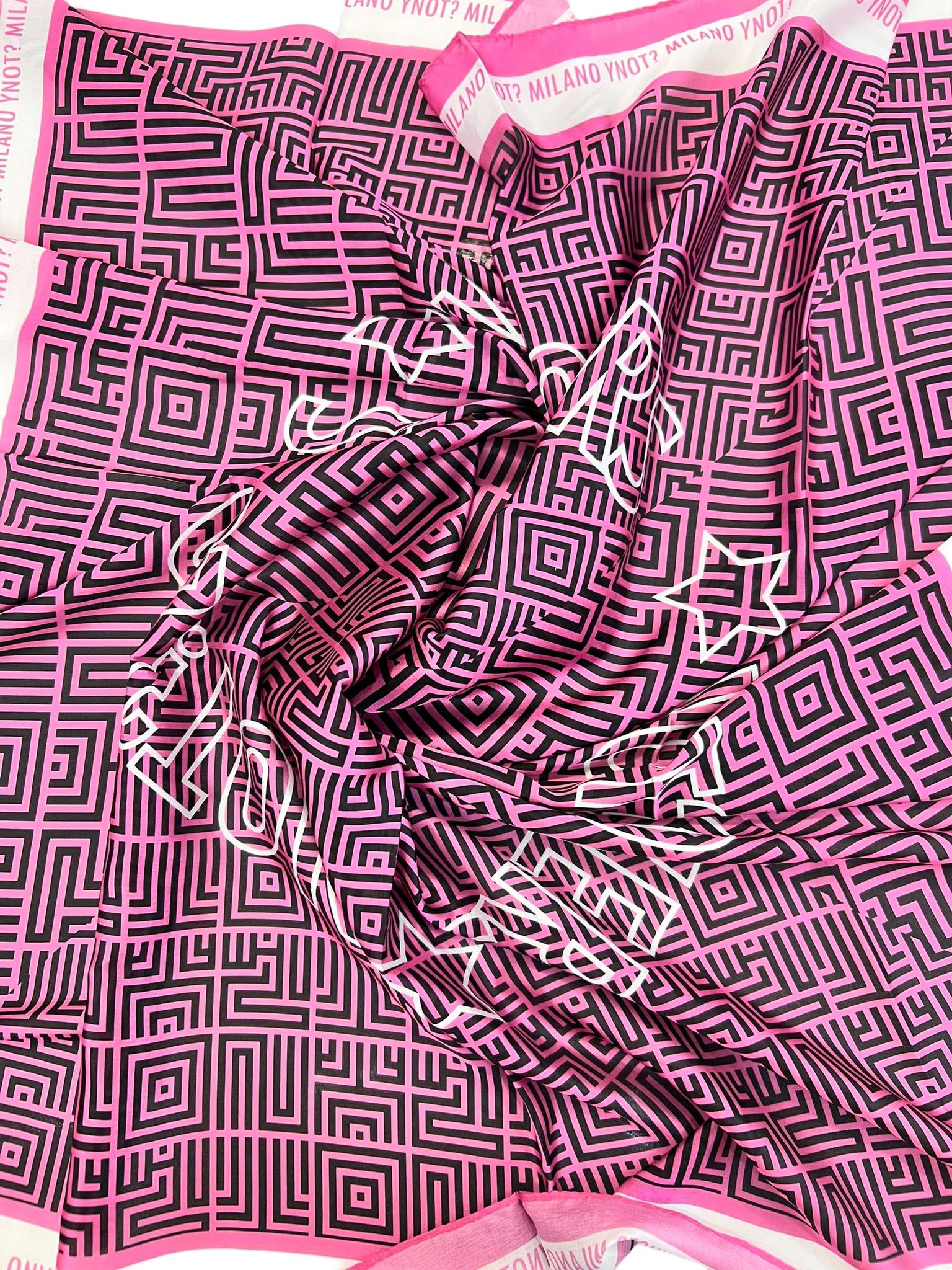 FOULARD DONNA YNOT QUADRATO FOU-090S4 PINK