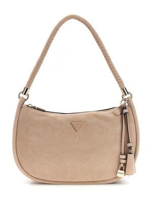 BORSA A SPALLA DONNA GUESS DANYA SG991801 TAUPE