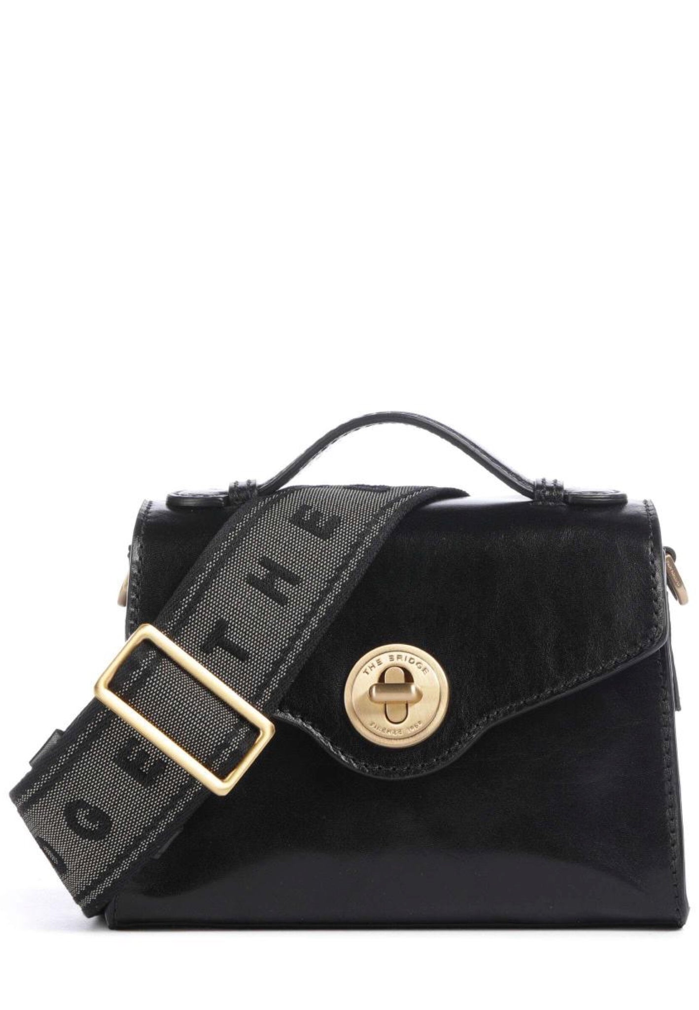 BORSA A MANO E TRACOLLA  DONNA THE BRIDGE IRENE 04520501 30 NERO