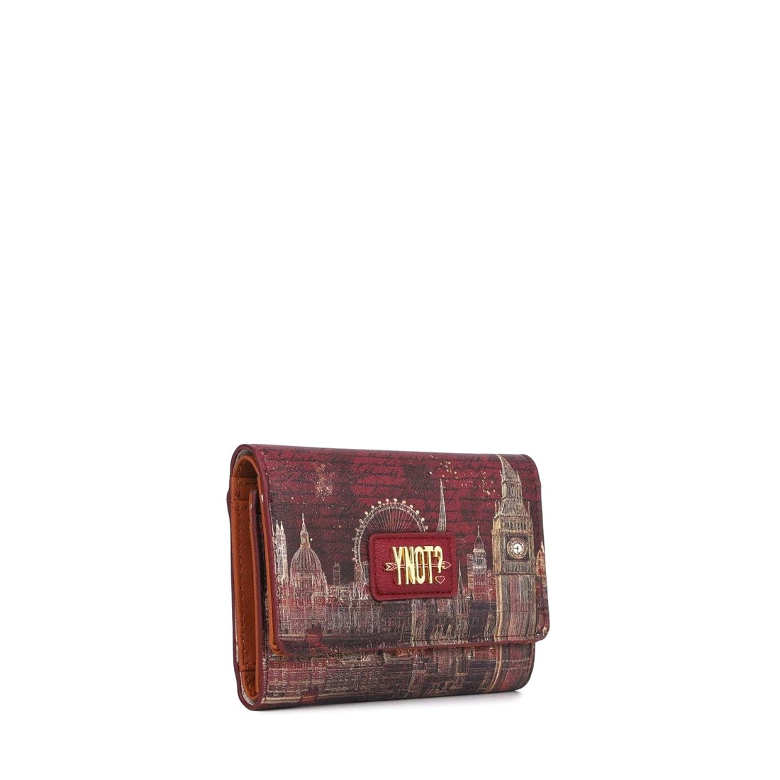 PORTAFOGLIO DONNA YNOT MEDIO CPD-653F7 BURGUNDY
