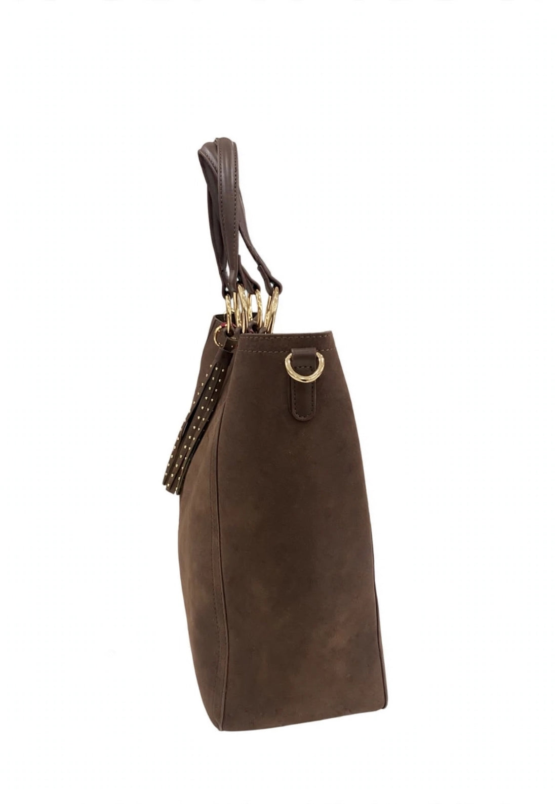 BORSA A MANO E TRACOLLA DONNA MARIACELINE VINTAGE MC6803-1 COFFEE