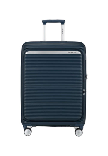 VALIGIA TROLLEY SAMSONITE MEDIA PARALUX 156525 MIDNIGHT NAVY 67 CM