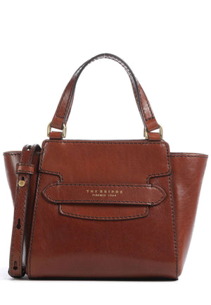 BORSA A MANO E TRACOLLA DONNA THE BRIDGE LUCREZIA 04190601 14 MARRONE