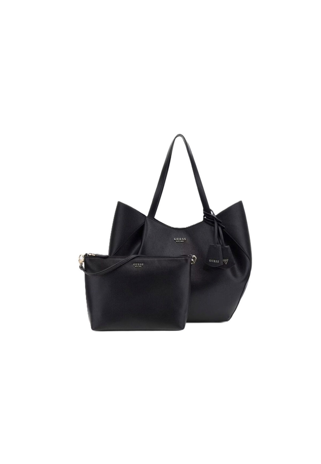 BORSA A SPALLA DONNA GUESS AMORETTE BG789824 BLACK