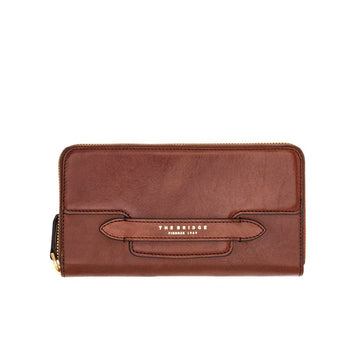 PORTAFOGLIO DONNA THE BRIDGE STORY 01733201 14 MARRONE
