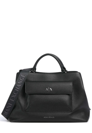 BORSA A MANO E TRACOLLA ARMANI EXCHANGE XW001542 AF17019 UC001 BLACK