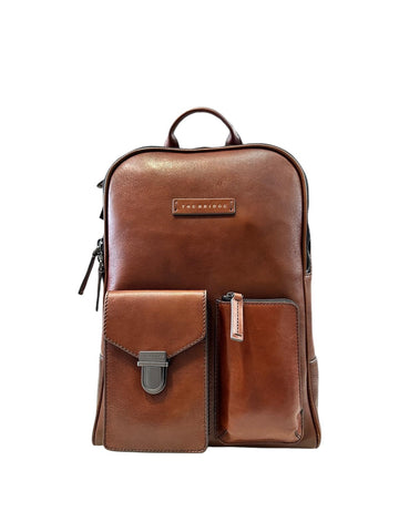 THE BRIDGE PHILIP BACKPACK 063314EX BROWN