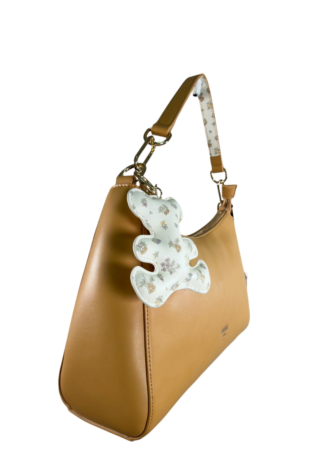BORSA A SPALLA HOBO PASHBAG KISHA 19739 CUOIO