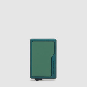 PORTAFOGLIO PORTACARTE AUTOMATICO PIQUADRO PP7072B2R VERDE