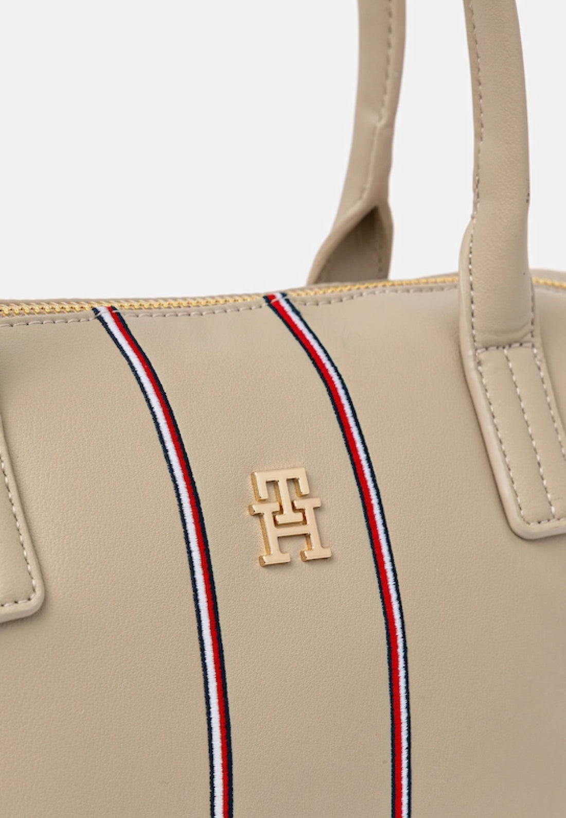 BORSA  A MANO E TRACOLLA PICCOLA TOMMY HILFIGER AW0AW17998 0F4 BEIGE