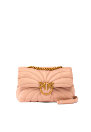 BORSA PINKO LOVE PUFF CLASSIC BUTTERFLY 100038 A1EX C79Q ROSA TOAST