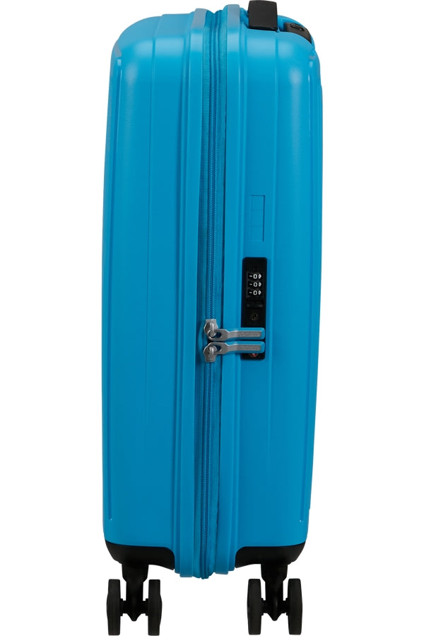 VALIGIA BAGAGLIO A MANO AMERICAN TOURISTER  REJOY 153176 AZURE BLUE 55 CM