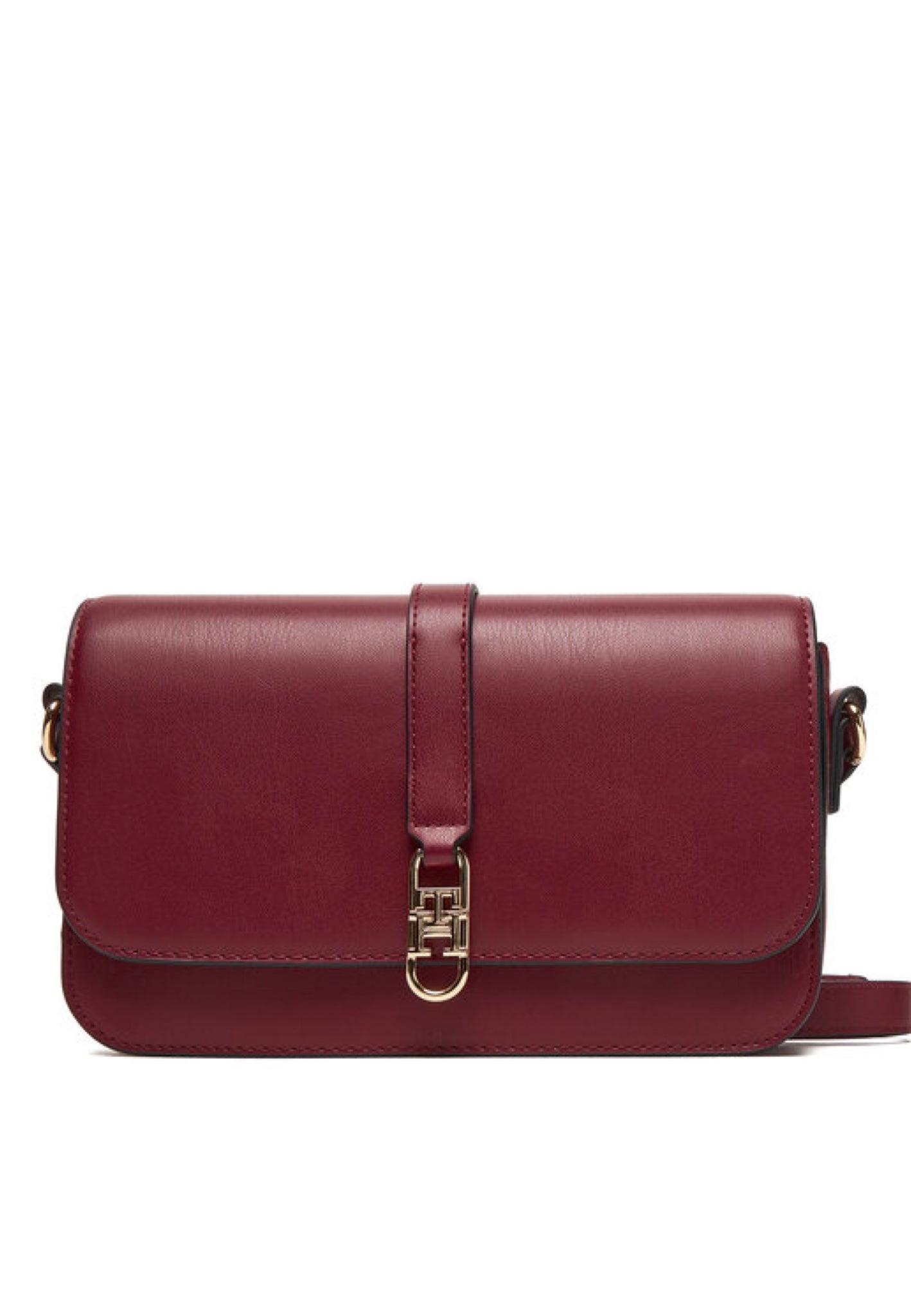 BORSA TRACOLLINA DONNA TOMMY HILFIGER AW0AW17723 VLP BORDEAUX