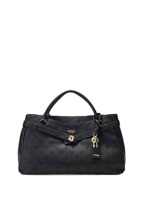 BORSA A MANO E TRACOLLA GUESS ELLA LOGO PD974606 BLACK LOGO