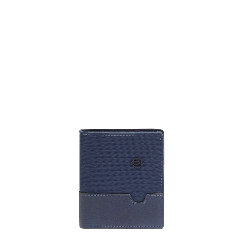 PORTAFOGLIO PICCOLO PIQUADRO DOCUMENTI VERTICALE PU5964W138R BLU