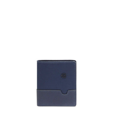 PORTAFOGLIO PICCOLO PIQUADRO DOCUMENTI VERTICALE PU5964W138R BLU