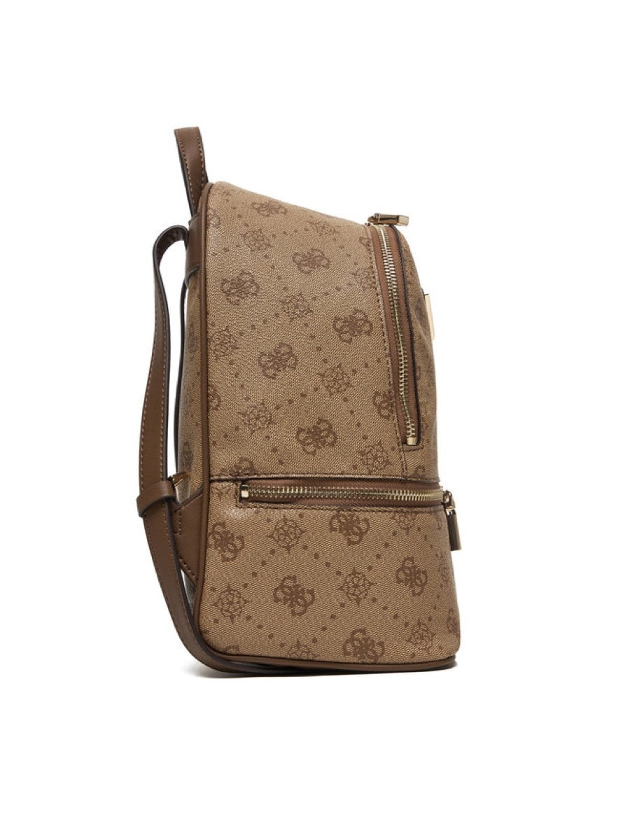 ZAINO DONNA GUESS SILIA TRAVEL GP9890032 LATTE LOGO