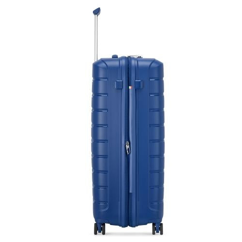 VALIGIA TROLLEY RONCATO RIGIDA GRANDE BUTTERFLY 41818139 BLU 76 CM