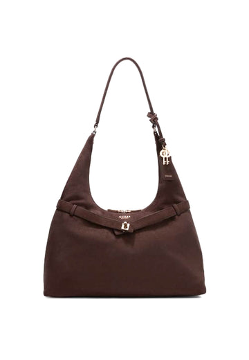 BORSA A SPALLA HOBO DONNA GUESS ELLA SG975401 ESPRESSO