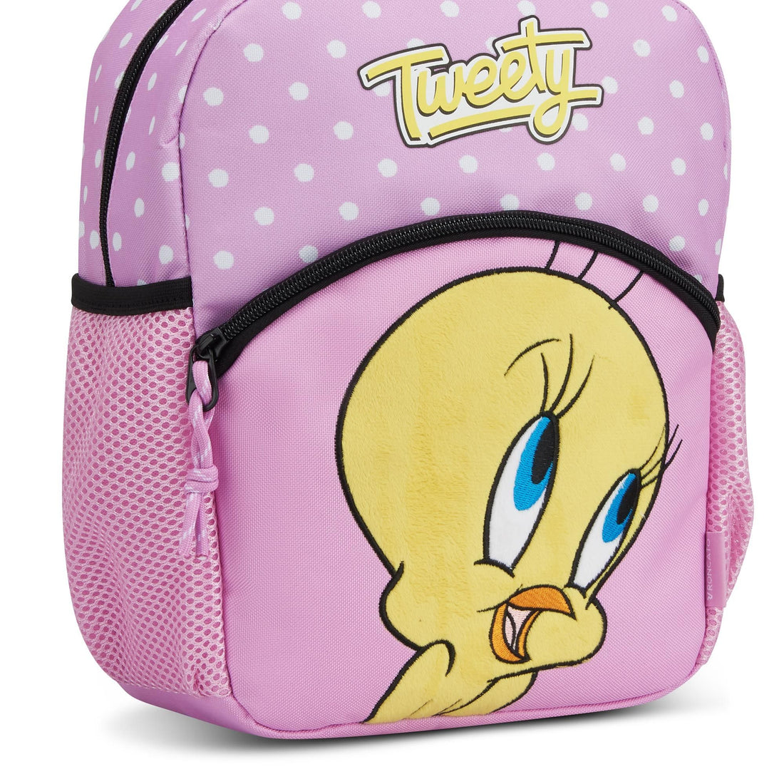 ZAINO ASILO + ASTUCCIO BAMBINI RONCATO LOONEY TUNES 44101511 TITTI ROSA
