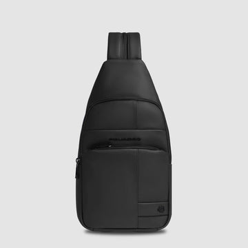 ZAINO-MONOSPALLA UOMO GOMMATO PIQUADRO CA6540W129W NERO