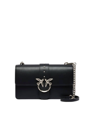 BORSA PINKO LOVE ONE CLASSIC 105857 A0F1 Z99O NERO-ARGENTO