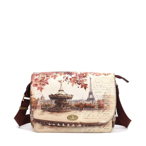 BORSA A SPALLA DONNA YNOT YES-631F7 SWEET PARIS